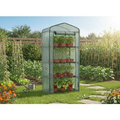 Парник теплиця Garden Line 69х49х160 см Зелений TUN0426 фото - 7