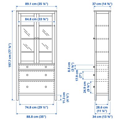 IKEA HEMNES (ИКЕА ХЕМНЕС) 79649982 фото - 4