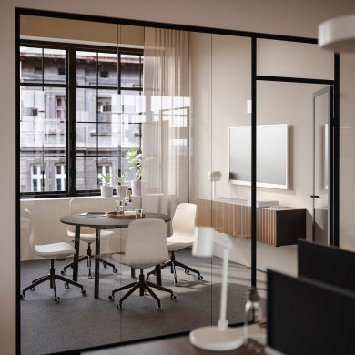 IKEA Письменный стол MITTZON Орех (ИКЕА МИЦОН) 19530504 фото - 5