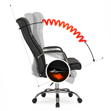 Офисное кресло Mebel Elit OTTO Черный ME.OTTO/CZ/E/FO фото - 12