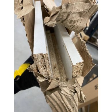 IKEA УЦЕНКА Стеллаж GERSBY Белый brak/70261131 фото - 2