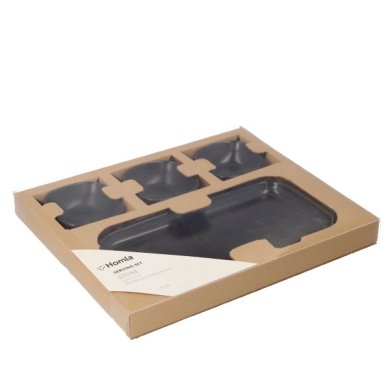 Сервировочный набор Homla DOWAN | Черный 203421 фото - 6