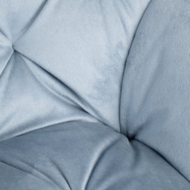 Офісне крісло Homla FLOSSI Welur Блакитний - 4 Офісне крісло Homla FLOSSI Welur Блакитний 218110 фото - 4