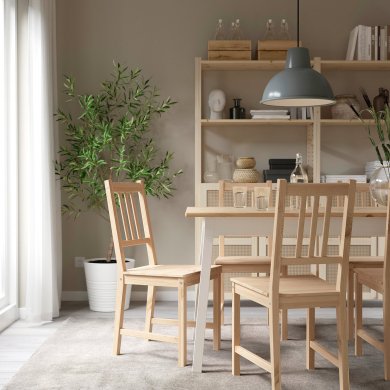 IKEA Обеденный стул PINNTORP Дерево (ИКЕА ПИННТОРП) 00590480 фото - 10