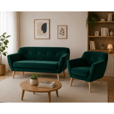 Диван Signal BERGEN Welur 2 Зелений BERGEN2V78 фото - 5