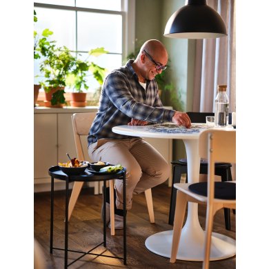 Обідній стіл DOCKSTA Білий - 5 IKEA Обідній стіл DOCKSTA Білий (ИКЕА ДОКСТА) 19324995 фото - 5