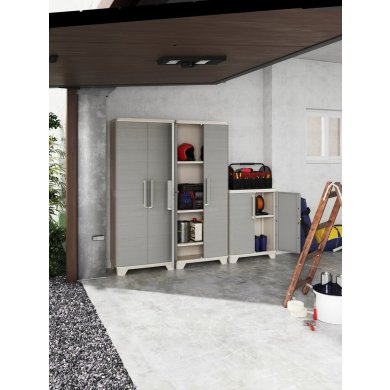Садова шафа Keter/Kis ARMADIO LINEAR WOOD ALT Бежевий - 3 Садова шафа Keter/Kis ARMADIO LINEAR WOOD ALT Бежевий 248100 фото - 3