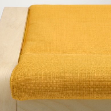 IKEA Підставка для ніг POANG Жовтий (ИКЕА ПОЭНГ) 89387277 фото - 4