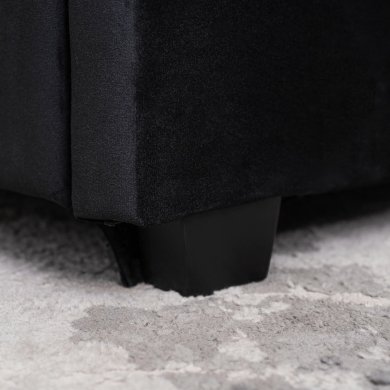 Ліжко Mebel Elit MARI Welur 160x200 см Чорний ME.MARI/160/CZ/V/LOZZPOJ фото - 10