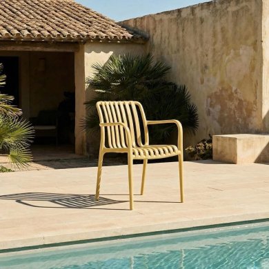 Садовый стул Homla VALORO Горчичный 244080 фото - 5