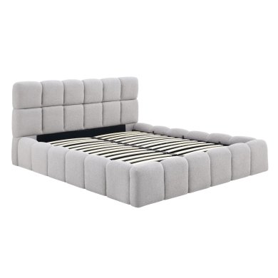 Кровать Mebel Elit MURACJA Boucle 160x200 см Серый ME.MURCJA/160/P/TB/LOZZPOJ фото - 2