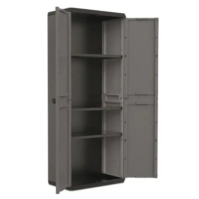 Садовый шкаф Keter/Kis PIU TALL CABINET Серый 241540-1 фото - 3
