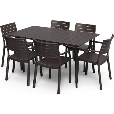 Садовий стіл Keter METALEA Чорний - 2 Садовий стіл Keter METALEA Чорний 247274 фото - 2