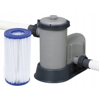 Каркасный бассейн Bestway 56716 POWER STEEL 549x274х122 см Сірий BES56716 фото - 6