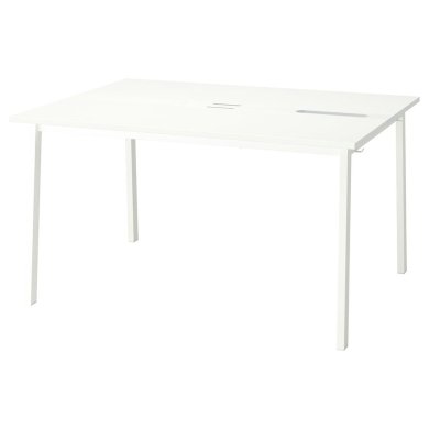 IKEA Основа для стола TROTTEN 140 см Белый 70544526 фото - 2