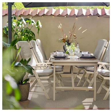 IKEA Ковер LUFTFARTYG 160x230 см Бежевый (ИКЕА ЛЮФТФАРТИГ) 70593734 фото - 2