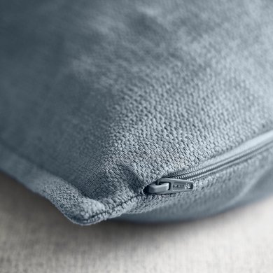 Декоративна наволочка LAGERPOPPEL 50х50 см Синій - 5 IKEA Декоративна наволочка LAGERPOPPEL 50х50 см Синій (ИКЕА ЛАГЕРПОПЕЛЬ) 80561803 фото - 5