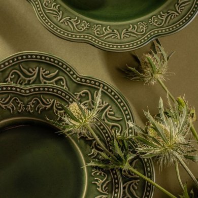 Глибока тарілка Homla SALTIS 22 см Зелений 231357 фото - 7