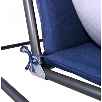 Садовые качели Garden Line 170x118x153 см Синий KRE9696 фото - 5