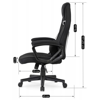 Геймерское кресло Mebel Elit VIDAL Черный - 12 Геймерское кресло Mebel Elit VIDAL Черный ME.VIDAL/CZ/T/FO фото - 12