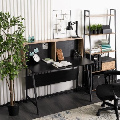 Компьютерный стол Mebel Elit ICE Дуб сонома - 4 Компьютерный стол Mebel Elit ICE Дуб сонома ME.ICE/DS/CZ/B фото - 4