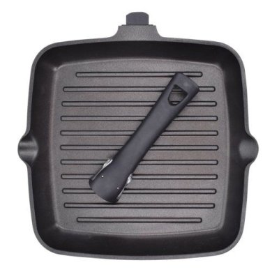 Сковорода-гриль Duka Frei 28 см | Черный - 2 Сковорода-гриль Duka Frei 28 см | Черный 1216041 фото - 2