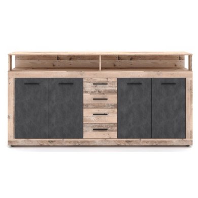 Комод Mebel Elit BLAGO Необработанный дуб W.LUNA/OSL/MA/KOM4D4S фото - 2