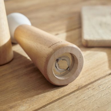 Набор мельниц для специй Homla RUBBY 21 см | Белый / Черный / Дерево - 9 Набор мельниц для специй Homla RUBBY 21 см | Белый / Черный / Дерево 164049 фото - 9