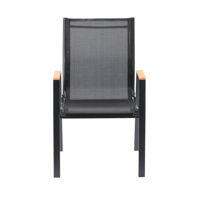 Cадовый стул Garden Line RIT9507 Черный - 3 Cадовый стул Garden Line RIT9507 Черный RIT9507 фото - 3