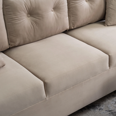 Розкладний диван Mebel Elit EMIL Бежевий MGK.ELIO/VELLUTO2/SOF фото - 10