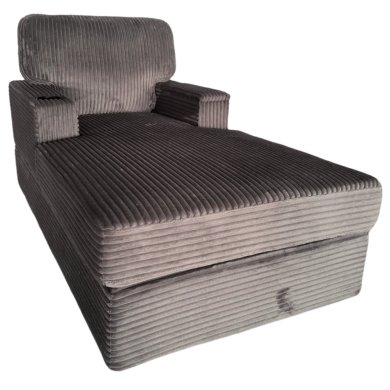 Кресло мягкое Mebel Elit NEO Velvet Серый ME.NEO/P/SZTR/FW