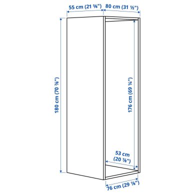 IKEA Каркас PLATSA (ИКЕА PLATSA) 70330945 фото - 4