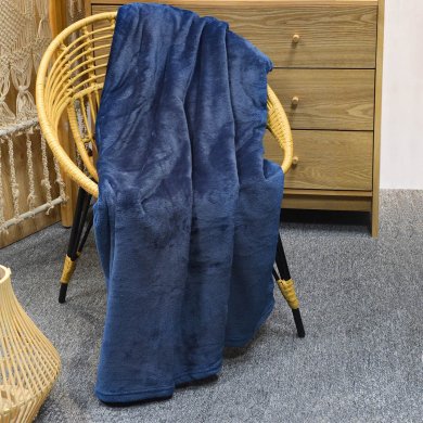 Плед Homla MUKAVA 200x220 см Синій 208278 фото - 5