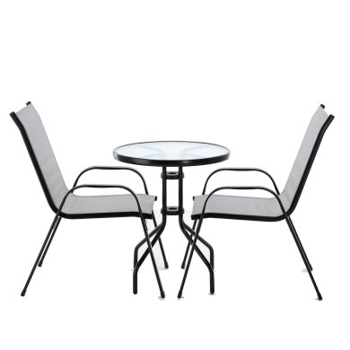 Комплект садовых стульев Garden Line NEO9917 2 шт Серый - 4 Комплект садовых стульев Garden Line NEO9917 2 шт Серый NEO9917 фото - 4