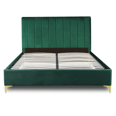 Кровать Mebel Elit MARCELO Welur 160x200 см Зеленый - 4 Кровать Mebel Elit MARCELO Welur 160x200 см Зеленый ME.MARCELO/160/Z/V/LOZ фото - 4