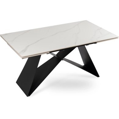 Раскладной обеденный стол Mebel Elit VICTOR Marmur Белый ME.VICTOR/B/S фото - 4