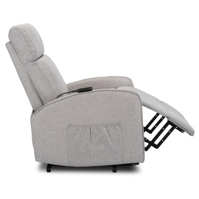 Кресло мягкое раскладное с реклайнером Mebel Elit COLTON Серый ME.COLTON/P/T/FW фото - 6