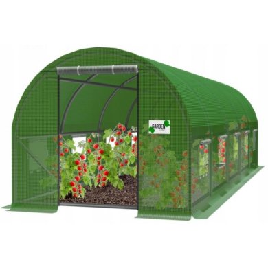 Парник теплица Garden Line 8x3x2 м Зеленый TUN5620