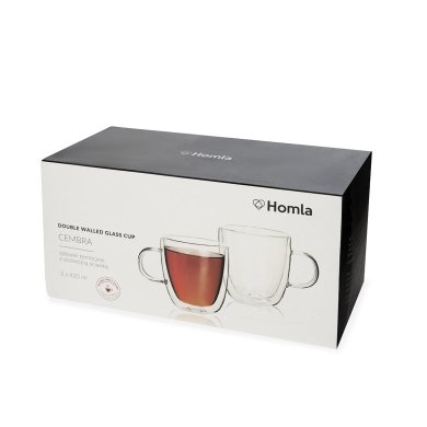 Набір кухлів Homla Cembra 0,42 л | Прозорий - 3 Набір кухлів Homla Cembra 0,42 л | Прозорий 211231 фото - 3
