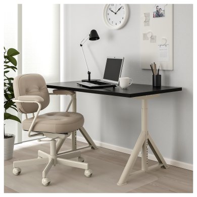 IKEA Письмовий стіл IDASEN Чорний (ИКЕА ИДАСЕН) 79281021 фото - 4