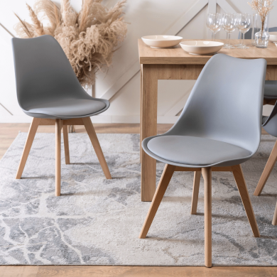 Обеденный стул Mebel Elit SCANDI Серый - 8 Обеденный стул Mebel Elit SCANDI Серый ME.SCANDI/P/D/PL/K фото - 8