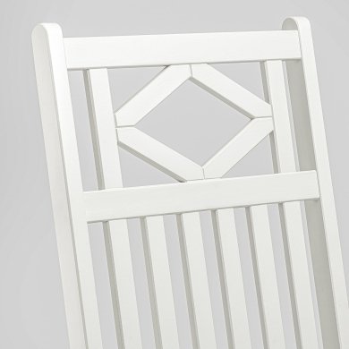 IKEA Складной садовый стул BONDHOLMEN Белый (ИКЕА БОНДХОЛЬМЕН) 80558179 фото - 5