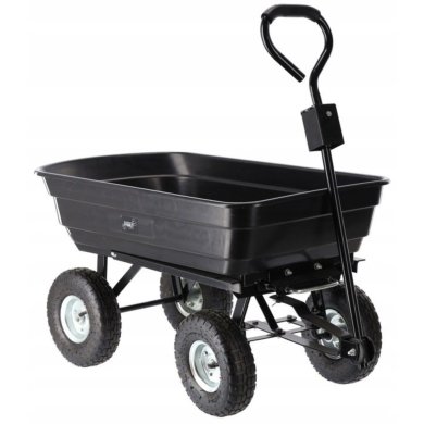 Садовая тележка Garden Line 75 л Черный WOZ0078B фото - 4