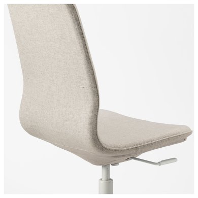 IKEA Офисное кресло LANGFJALL Бежевый (ИКЕА ЛАНГФЬЯЛЛЬ) 09252480 фото - 5