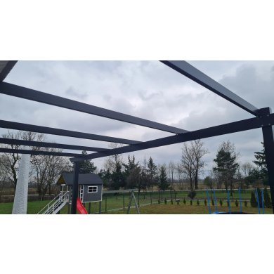 Пергола Corciano ALTANA 4x4 м Антрацит - 5 Пергола Corciano ALTANA 4x4 м Антрацит 6939622432255 фото - 5