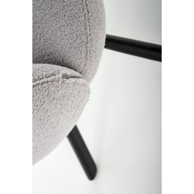 Обеденный стул поворотный Halmar K498 Пепельный V-CH-K/498-KR-POPIELATY фото - 12