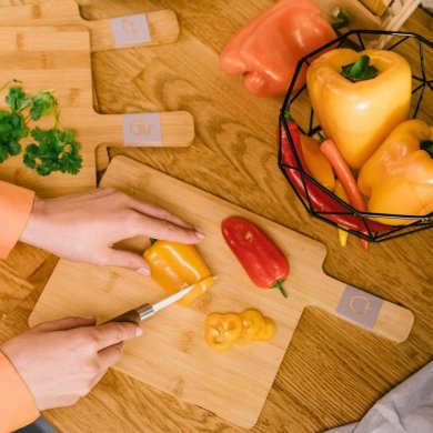 Корзина Homla EYJA M | Черный / Дерево 161673 фото - 3