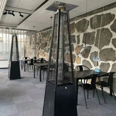 Вуличний газовий обігрівач Garden Line 227 см 5000-13000 Вт Чорний GAZ6417 фото - 7