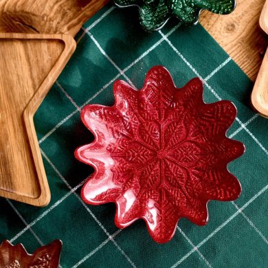 Десертная тарелка Homla BLITS 16 см Красный - 6 Десертная тарелка Homla BLITS 16 см Красный 237087 фото - 6