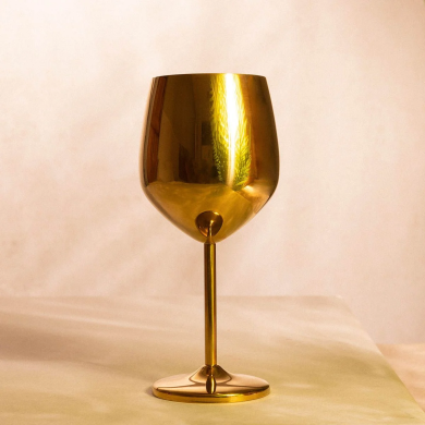 Бокал для вина Homla KYLE 500 мл | Золотой 210636 фото - 3